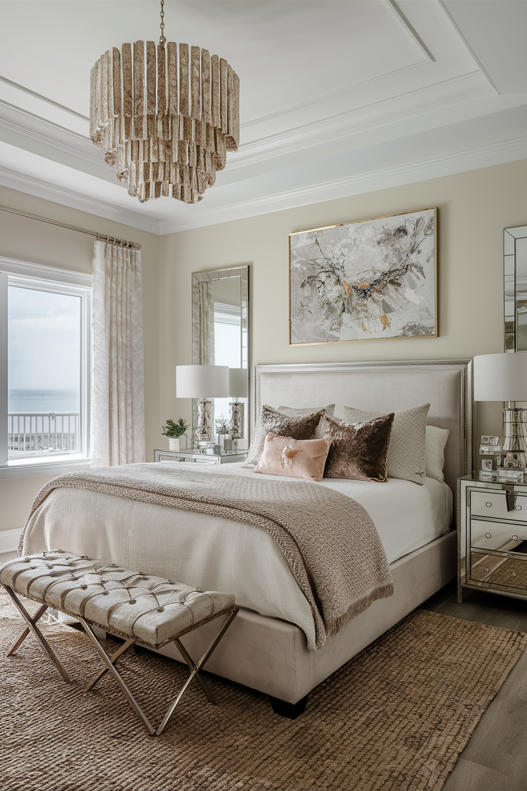 Photo inspiration: Coastal Glamorous Decor Reference: 12 Inspiring Coastal Bedroom Ideas For A Beachy Retreat
