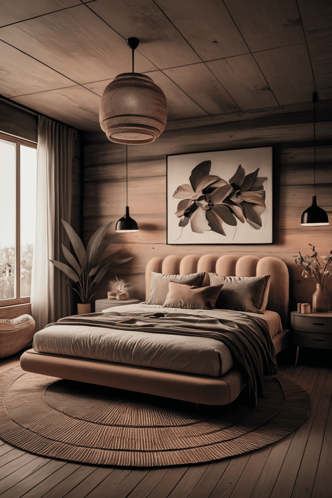 image of organic modern bedroom