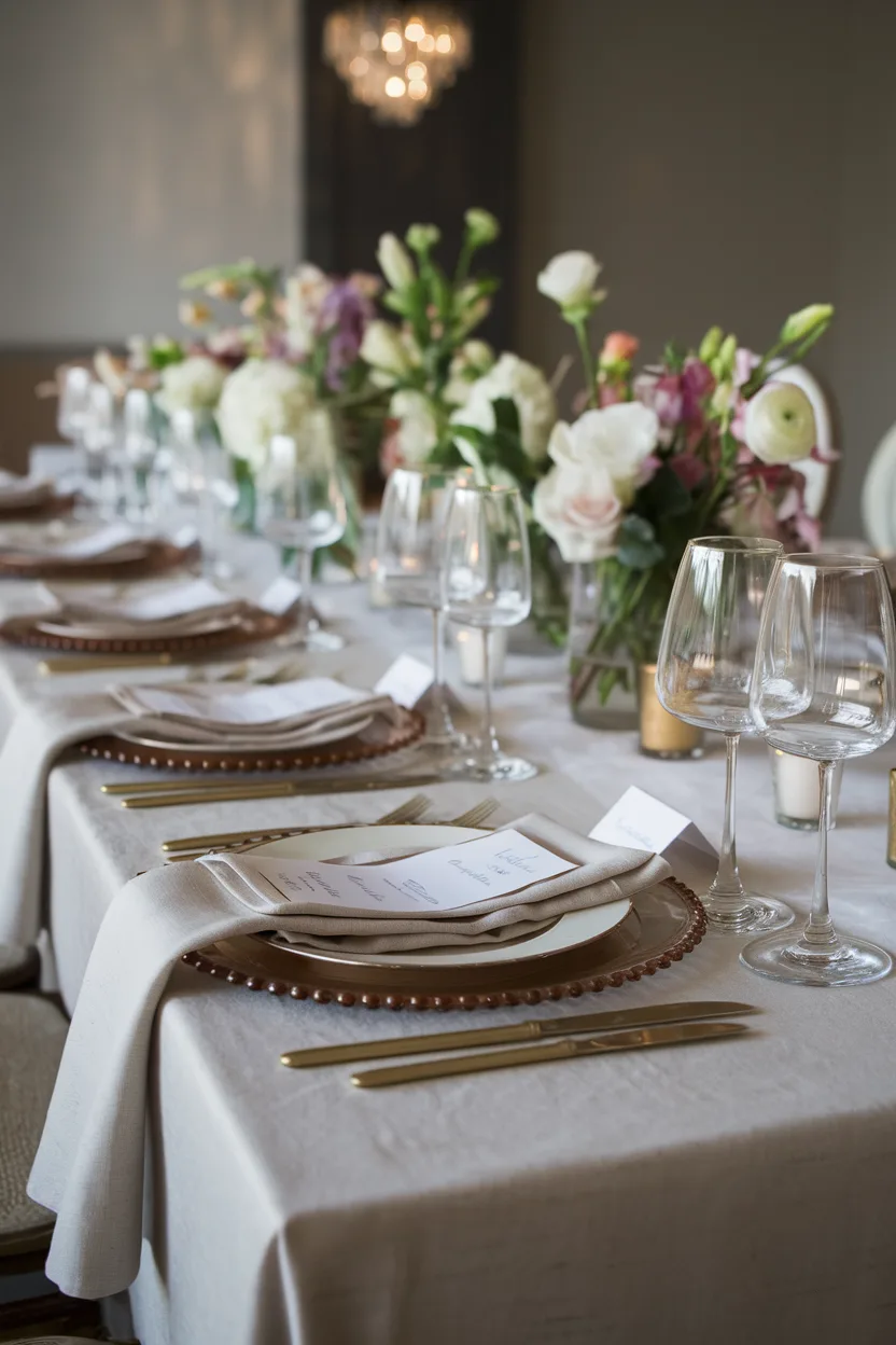 classy christmas sophisticated tablescape