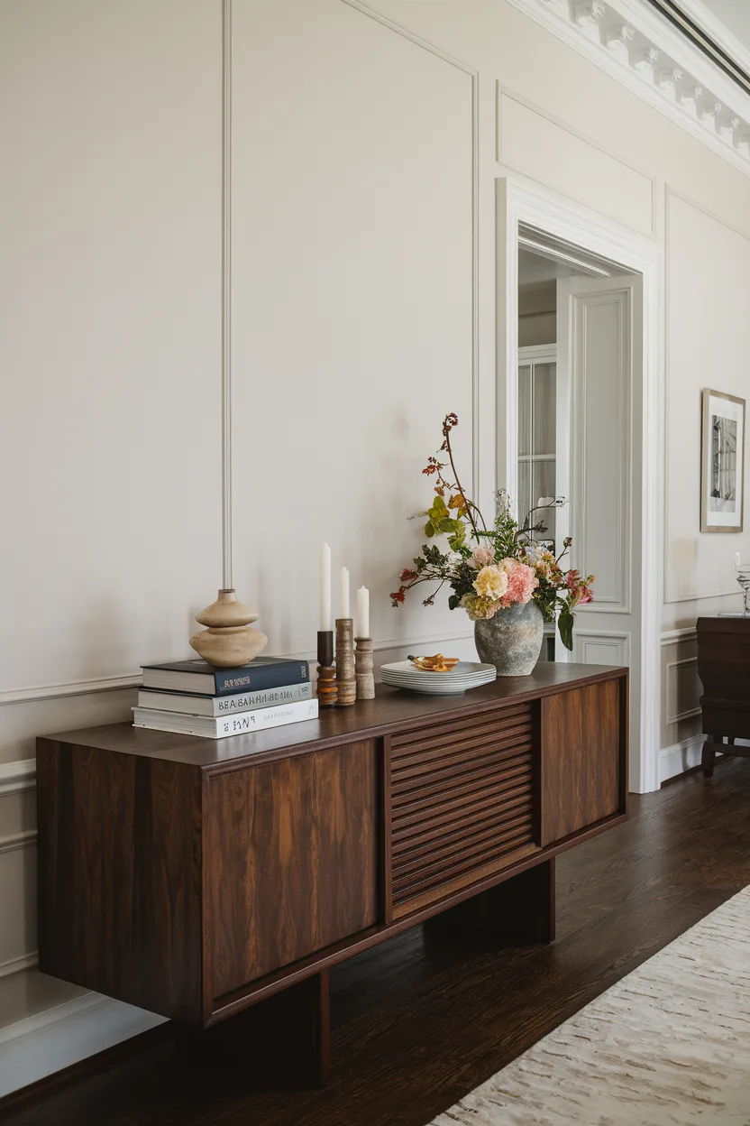 elegant dining room buffet