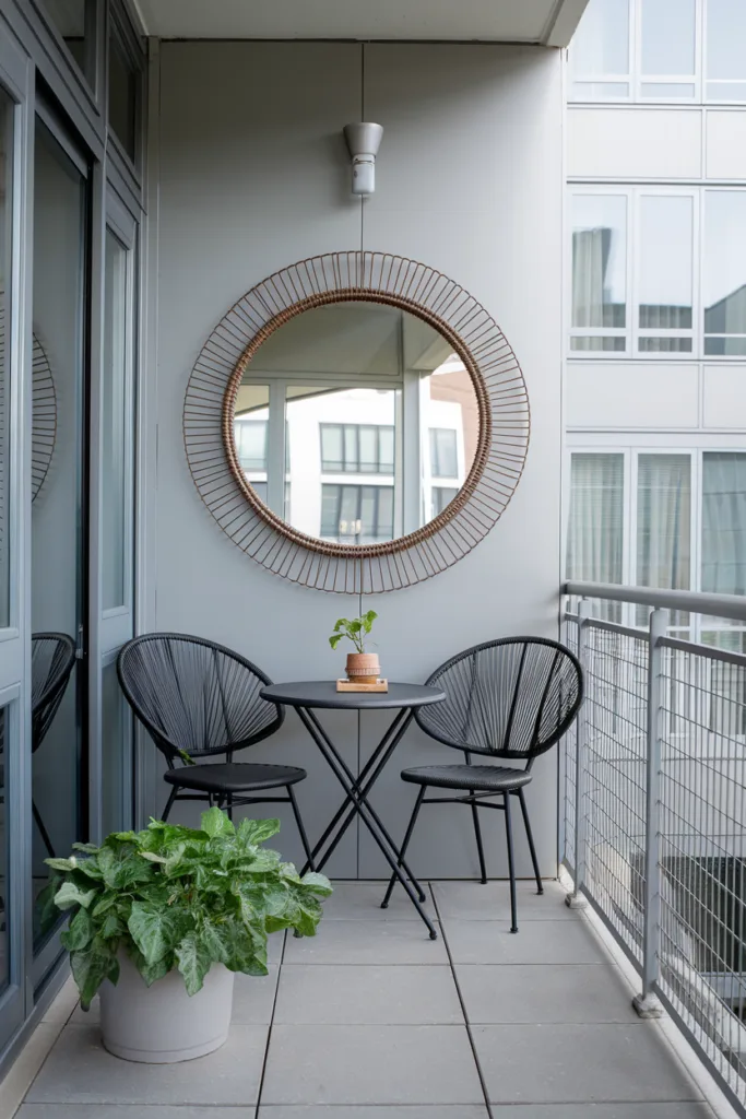 balcony mirror