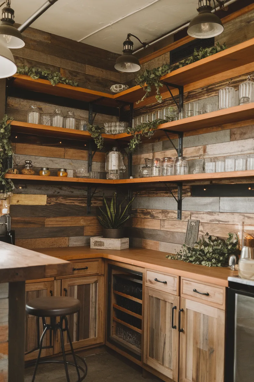 bar nook ideas rustic