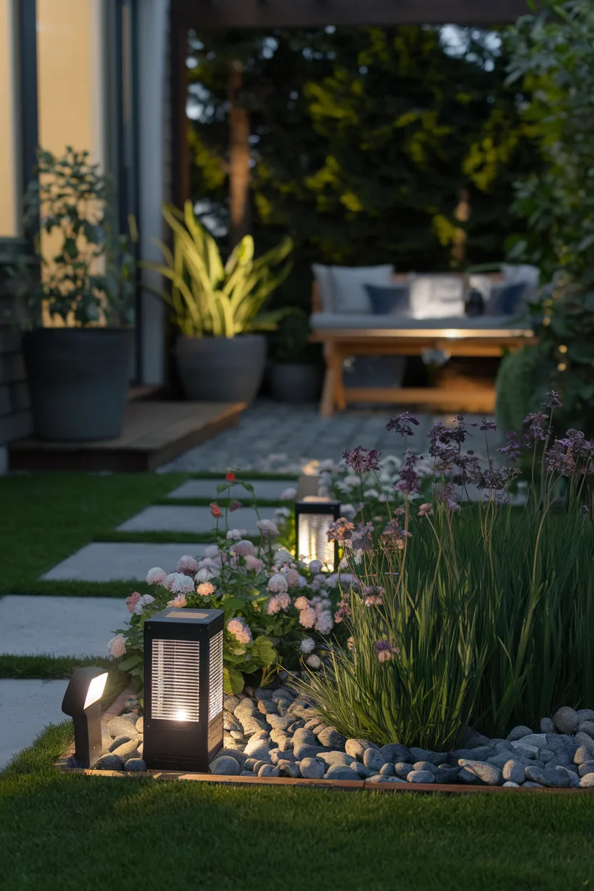 small garden smart lighting