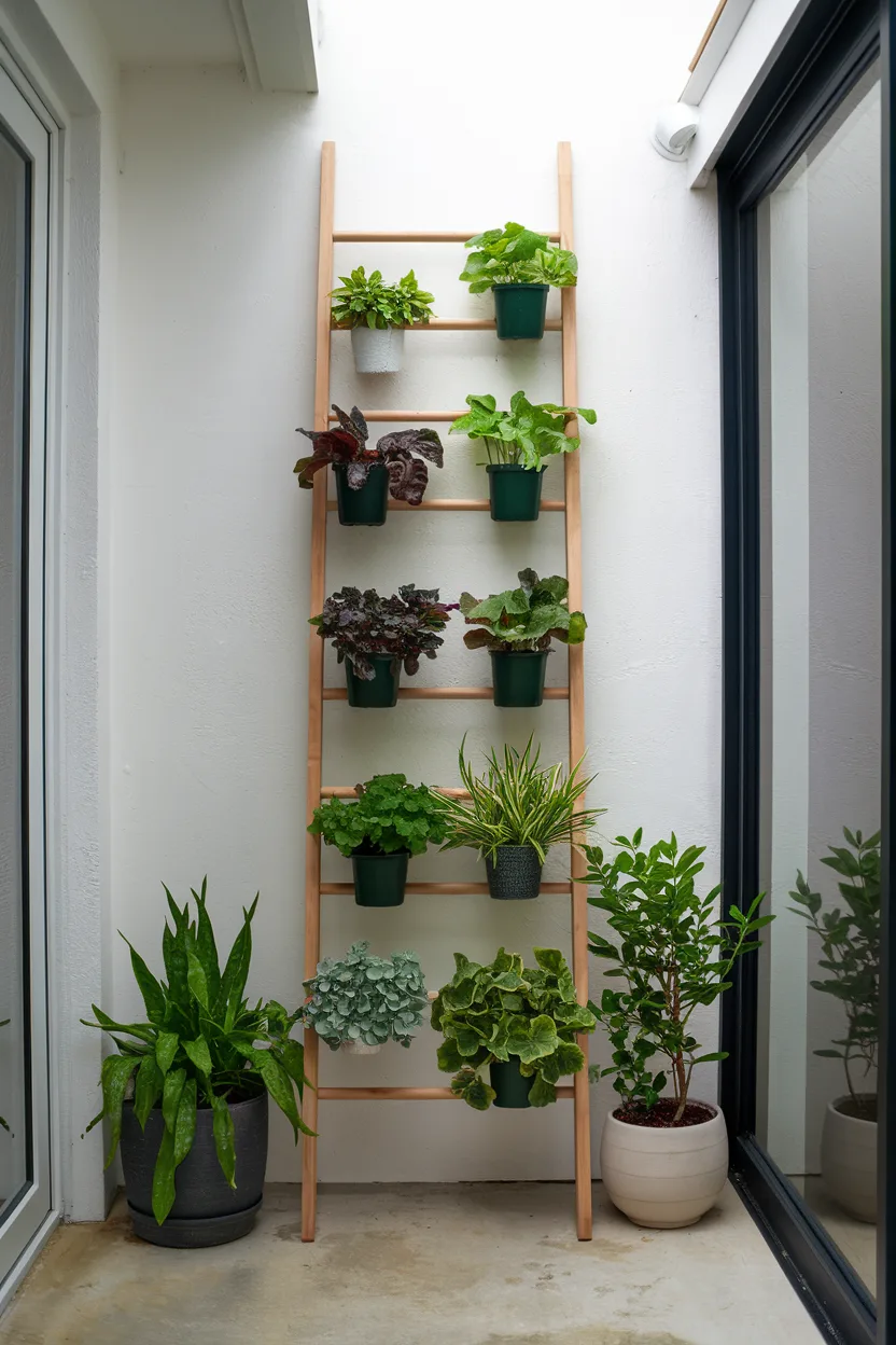 small garden vertical garden