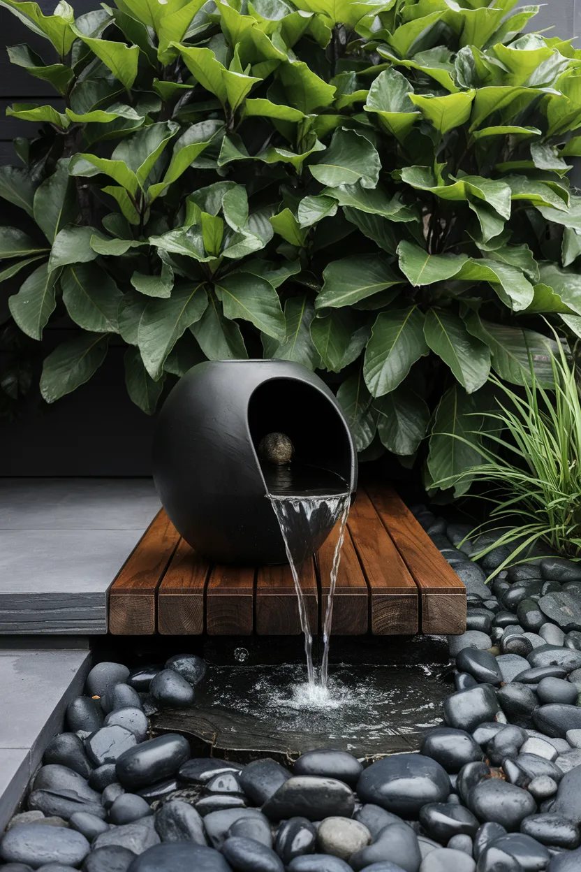 small garden water feature