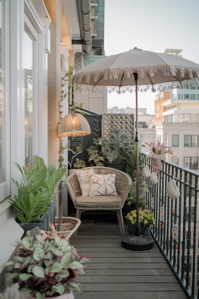 smart ways balcony decor greenery 1