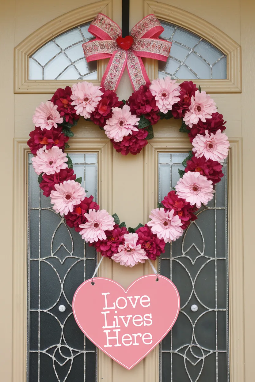 valentines decoration door hangers