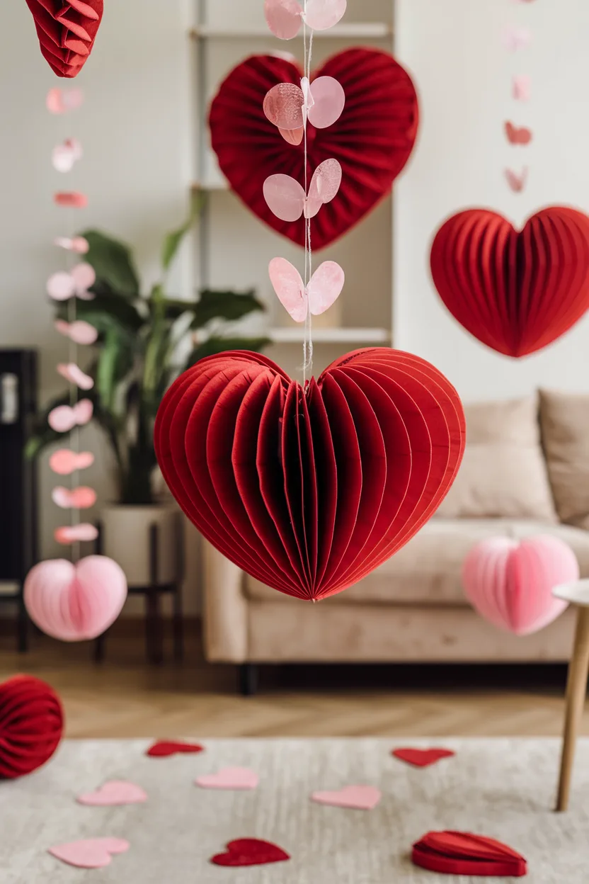 valentines decoration heart shaped decoration