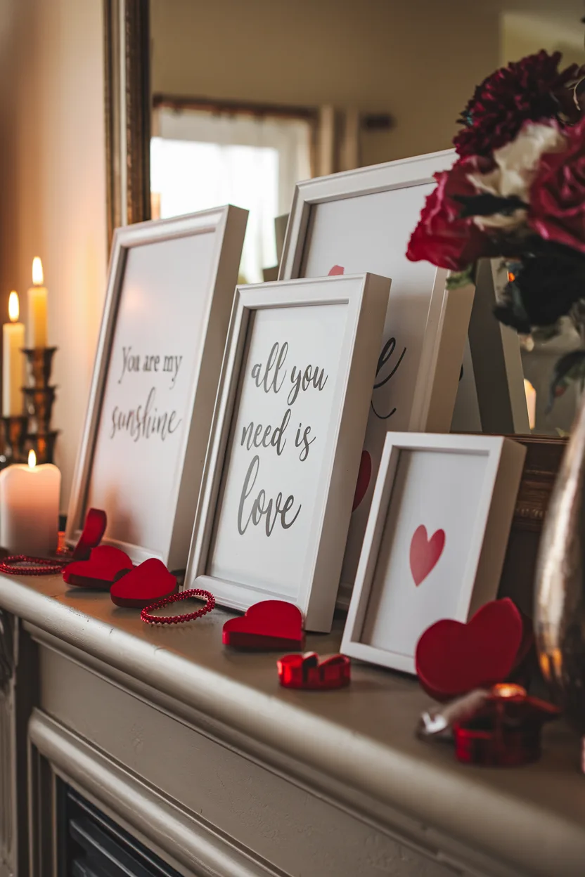 valentines decoration love quotes