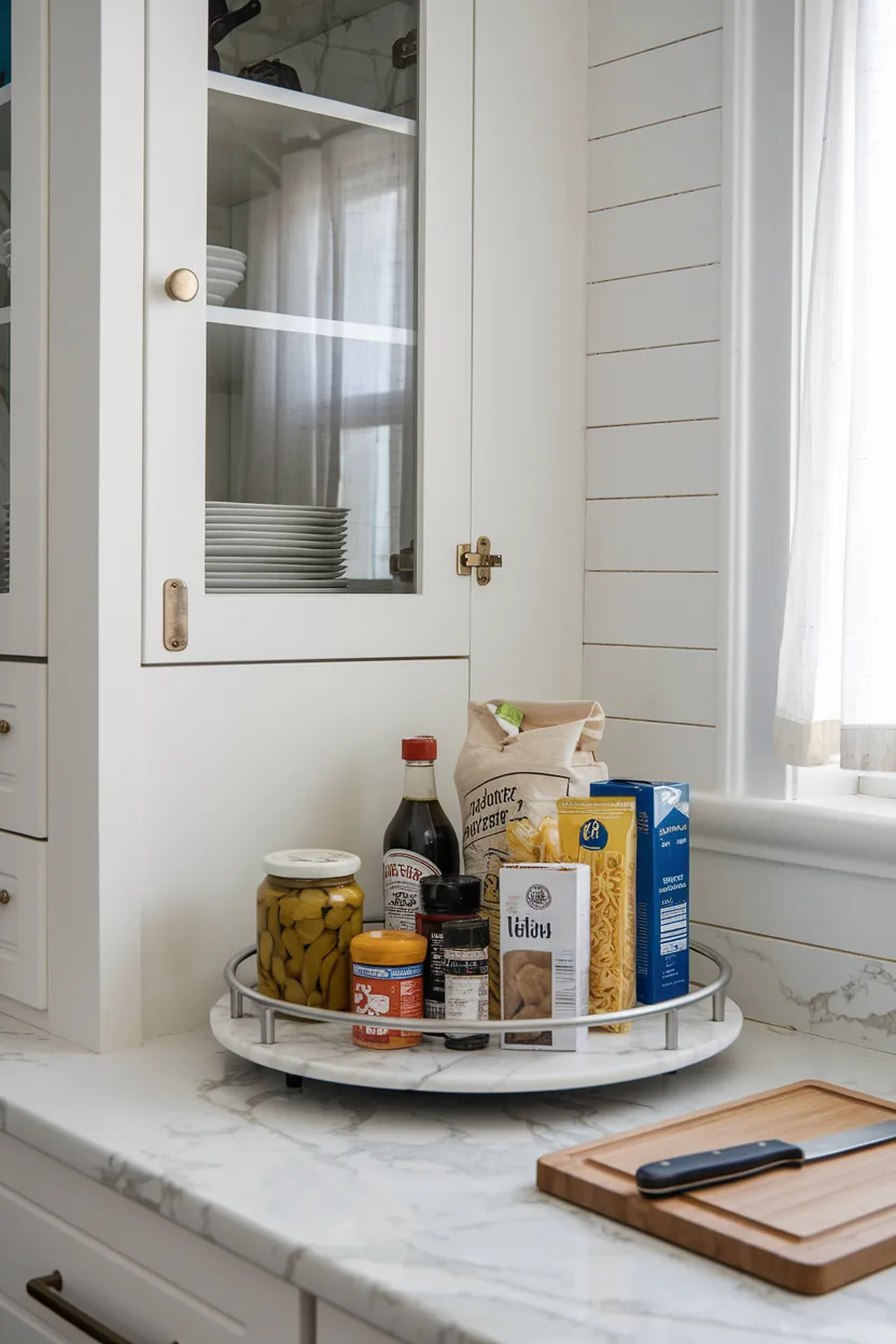 kitchen countertop lazy susan