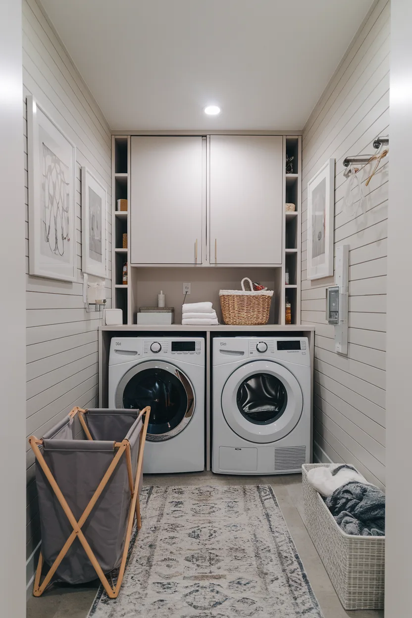 laundry room foldable or collapsible laundry baskets