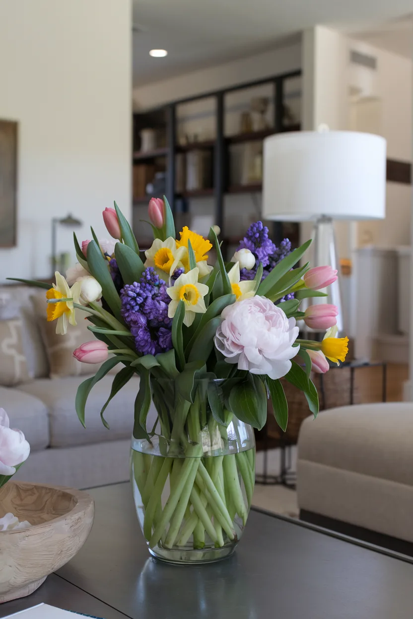 spring decorating ideas fresh flowers