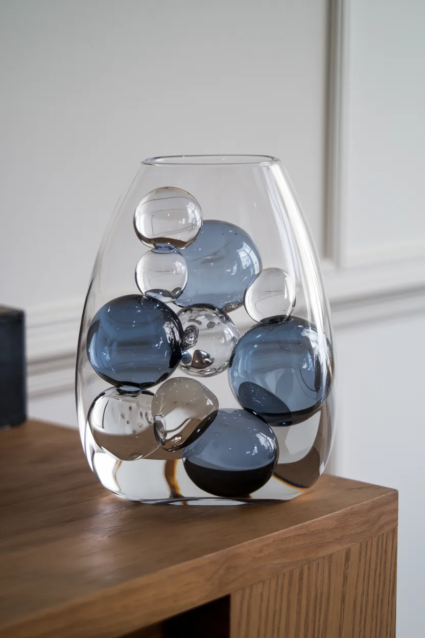 vase decorating ideas with beads and stones