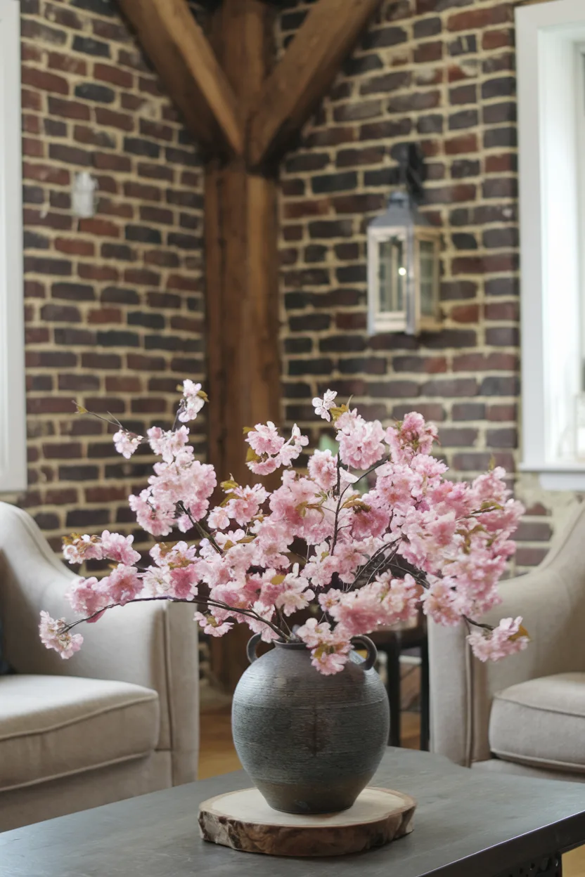 vase decorating ideas with branches