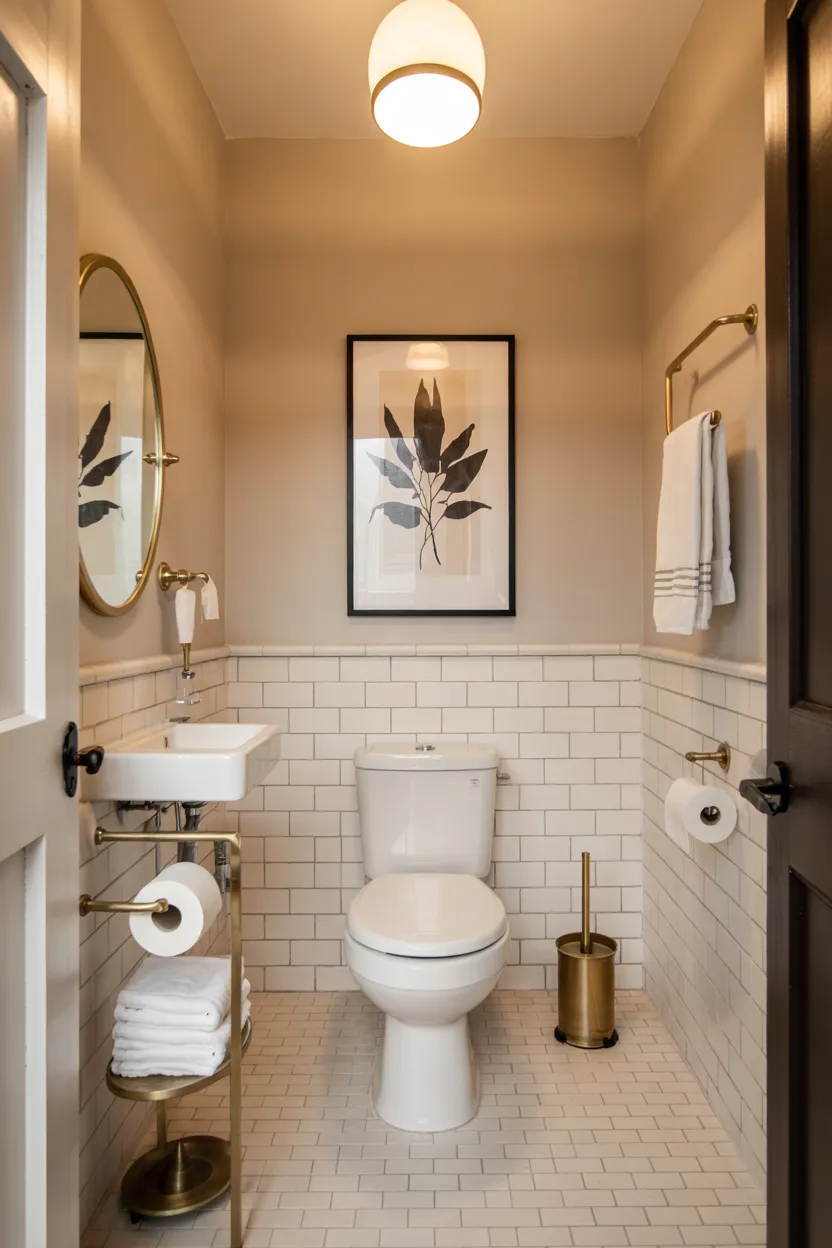toilet room matching fixtures
