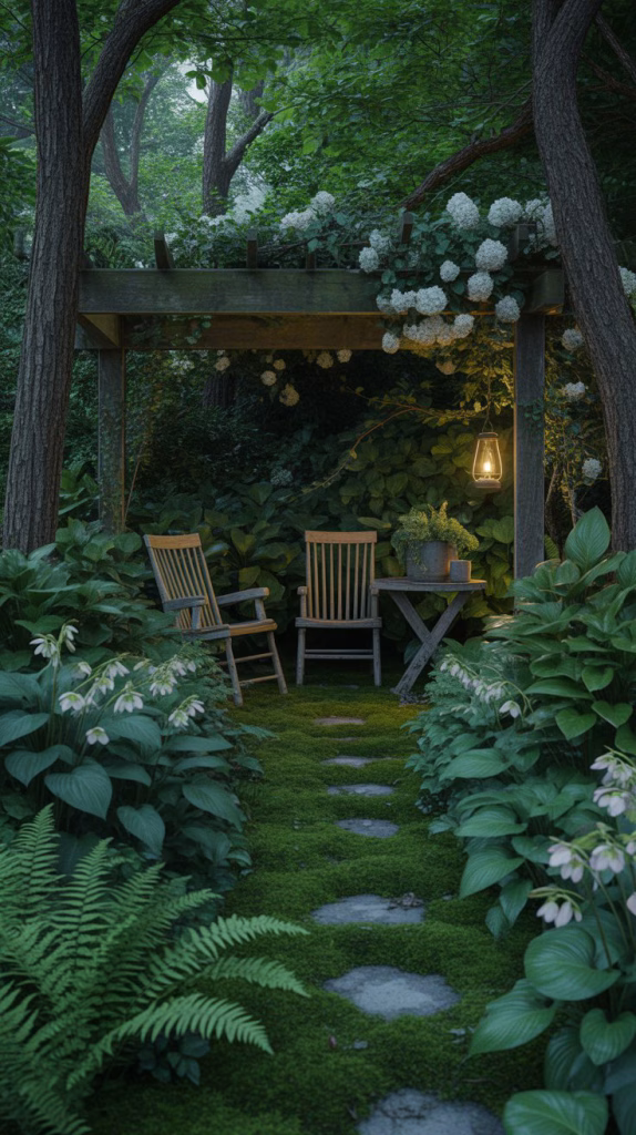 the woodland fern grove