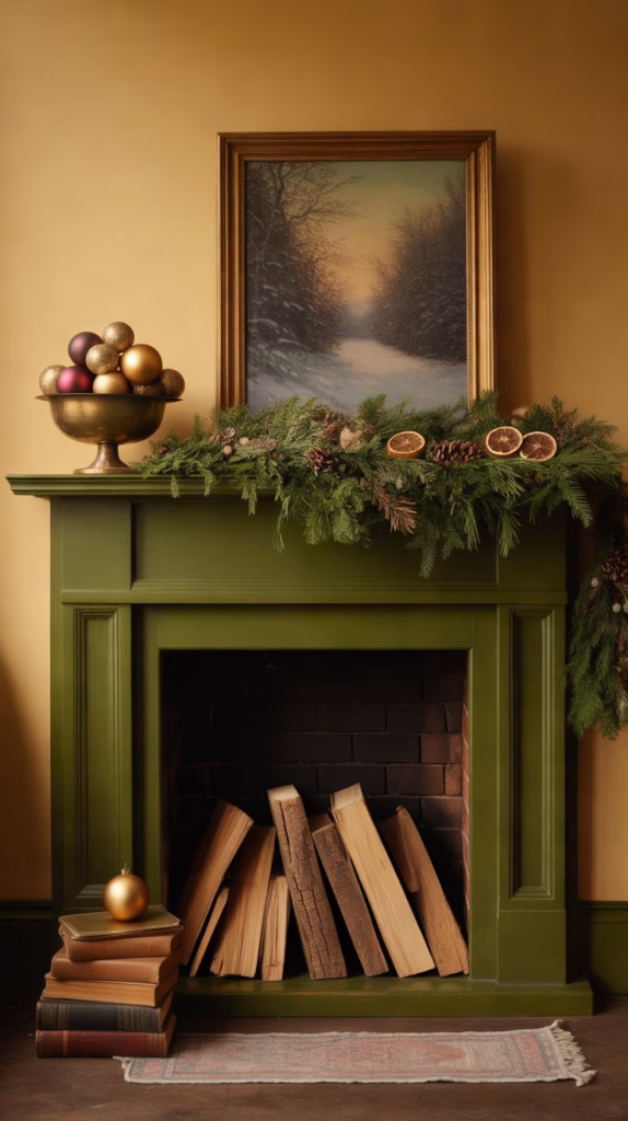 vintage oil painting backdrop